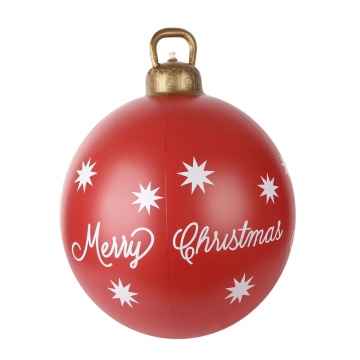 Aufblasbare Weihnachtskugelverzierungen mit Lichtern - Weihnachtsdekoration