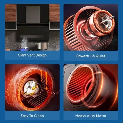 Super Strong Suction International Version Side Range Hood