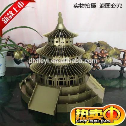 metal craft temple