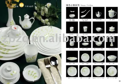 porcelain tableware