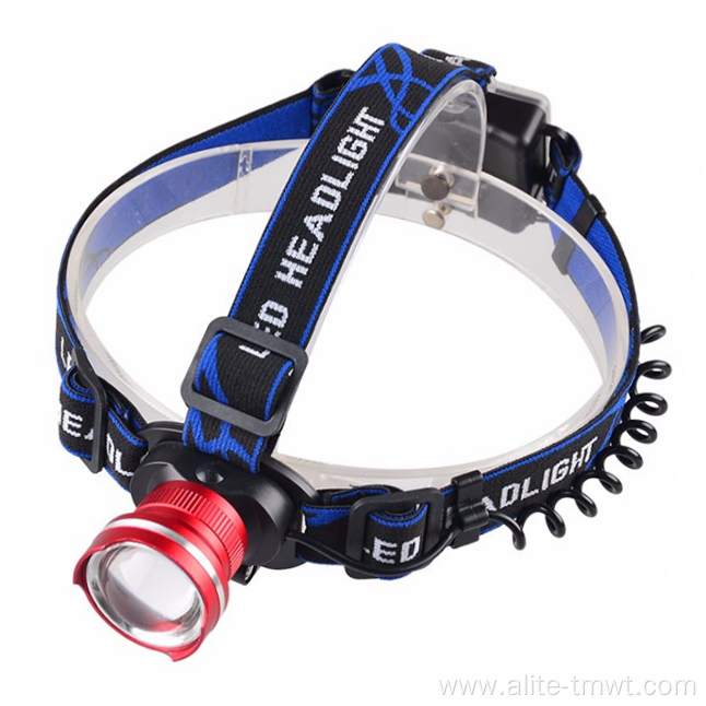 Rechargeable Led Headlamp High Power Zoom Head torch