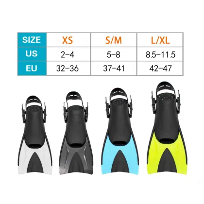 Professional Swim Fins Manufacturer: Snorkeling and Diving Flippers - Adjustable Swimming Fins