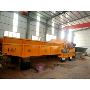 mobile industrial wood tree shredder