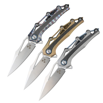 Couteau de lame pliante de survie de super qualité