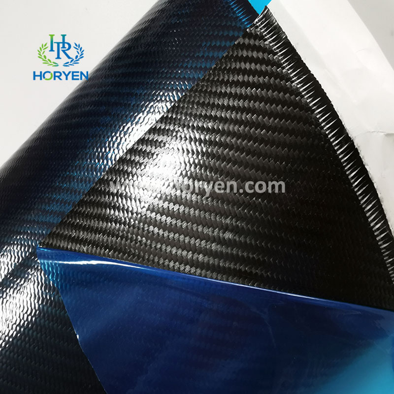 High strength 3k 2×2 carbon fiber prepreg fabric