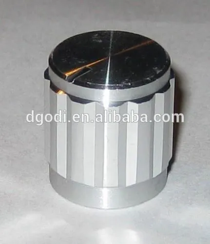 China supplier custom Brushed Aluminum D Shaft knobs for Instrument