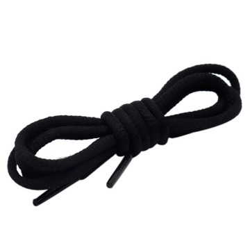 Weiou rotondi personalizzati in treccia più spessa intrecciate bianche di nero per arrampicata e scarpe casual