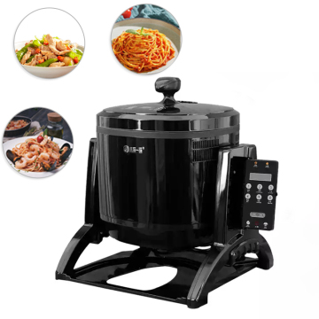 Automatic Rotating Wok Roti Cooking Robot for Restaurants