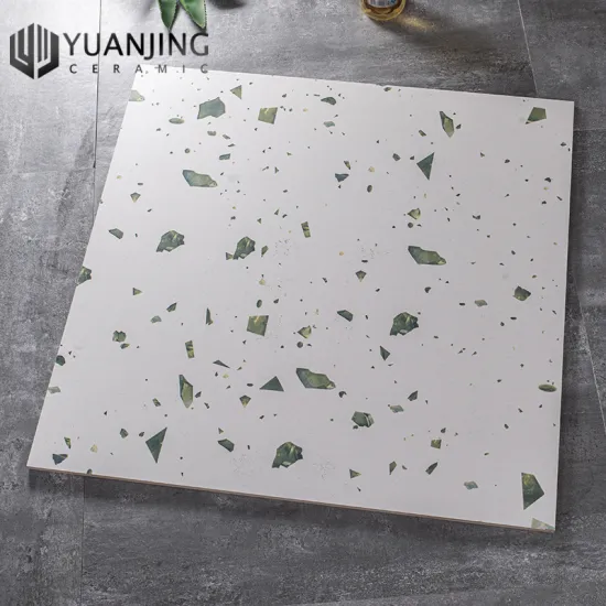 Affordable 600x600mm Ceramic Porcelain Terrazzo-Style Tiles: Anti-Slip Options for Floors and Walls