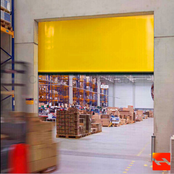 Rapid PVC Fabric Rolling Shutter Door