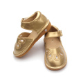 Ventas al por mayor de suela dura Musical Baby Squeaky Shoes