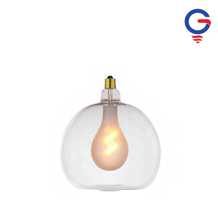 Double-Layer Transparent Glass LED Bulb