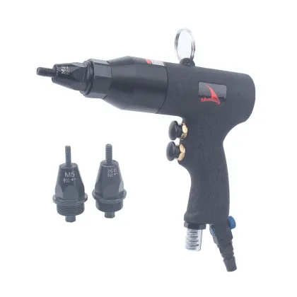 M5-M6-M8 or M6-M8-M10 Pneumatic Riveters and Nut Guns for Aluminum and Iron Nuts