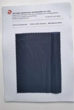 100% Polyester 400t Ribstop taffeta