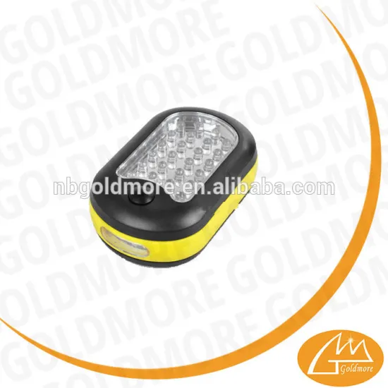 Goldmore3 Plastic 24+3 LED Battery Powered LED Work Light