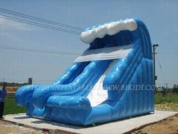 Wave Inflatable Water Slide (B4007)