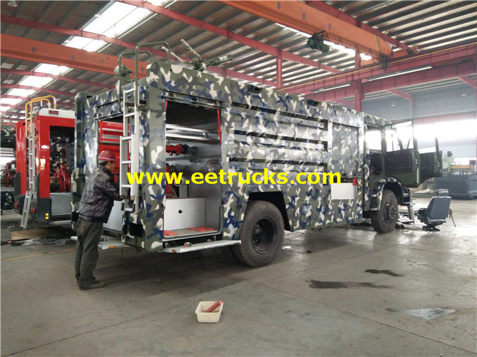 7000 Litres Military Fire Fighting Trucks