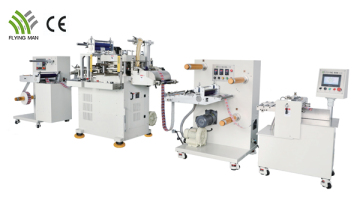 Label Die Cutting Line with Hot Stamping Function