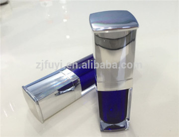 Plastic acrylic pump cosmetic bottle packaging for cream or lotion liquid 15ml 30ml