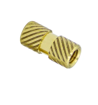 brass insert nut knurled hot-melt hot-pressed injection nut