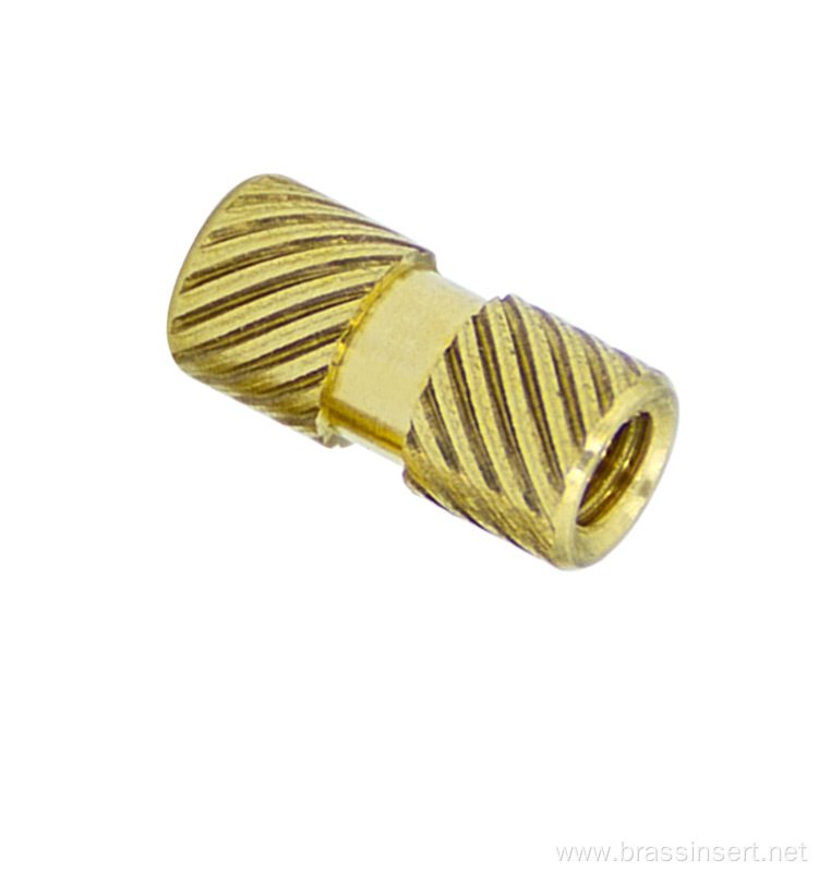 brass insert nut knurled hot-melt hot-pressed injection nut