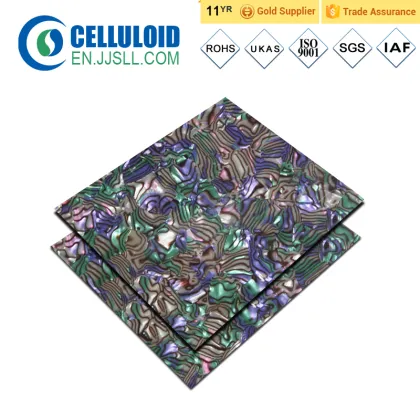 Abalone shell sheet for mosaic ceramic tile