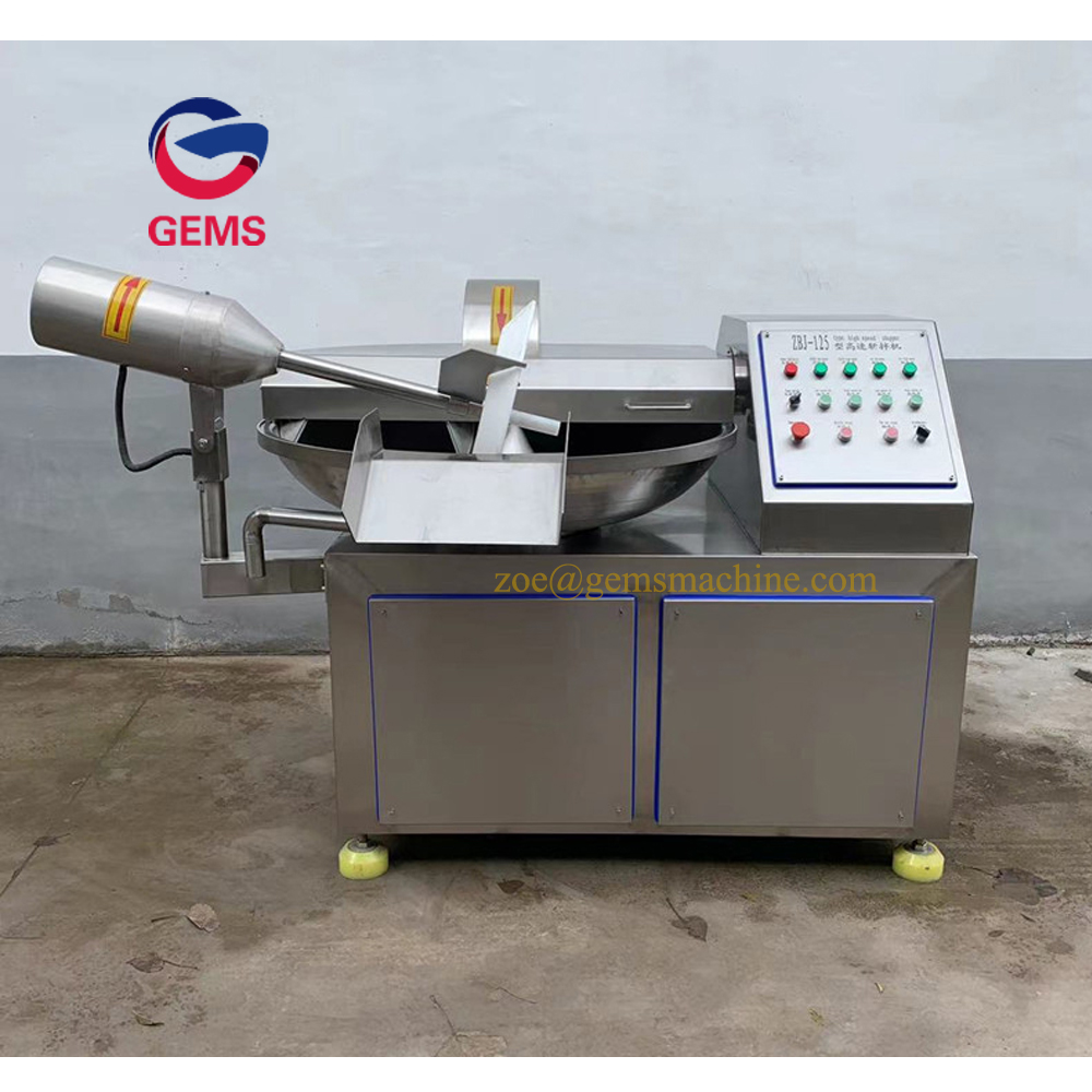 Meat Pulp Bowl Cutter Chopper Meat Pulp Machine