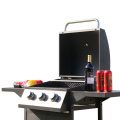 Nowy projekt Deluxe 3-Burnener Liquid Propan Outdoor BBQ Gas Grill i węgiel drzewny Grills Grills Patio Backyard Gotowanie