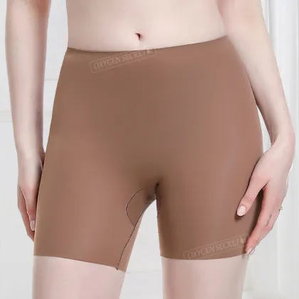 OXYGEN SECRET High Waist Stretch Seamless Biker Shorts