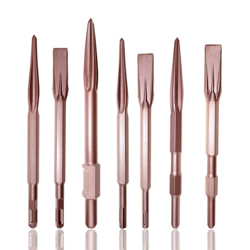 Professional Self-Sharpening Electric Hammer Chisels: SDS, 65A, Hex, and Square Shank Tools for Efficient Stone, Concrete, and Brick Work