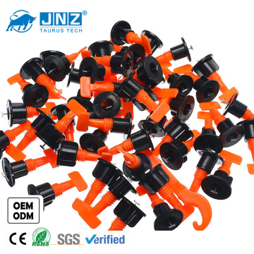 JNZ factory hot sales PP material floor connection reusable steel tile positioning tile leveling system