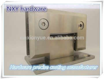 Popular design zinc alloy glass shower door hinge for 8-12mm glass door
