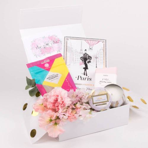 Custom paper cardboard cosmetic packaging set gift box