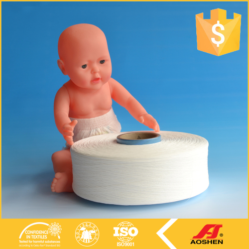 hygienic spandex yarn for baby diapers