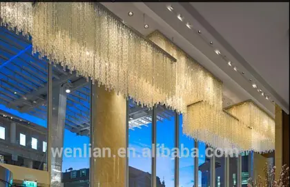 Restaurant lighting decoration Lobby Project Chandelier Light