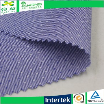 High quality silk like fabric yarn dyed dobby poplin cotton fabrics for garment