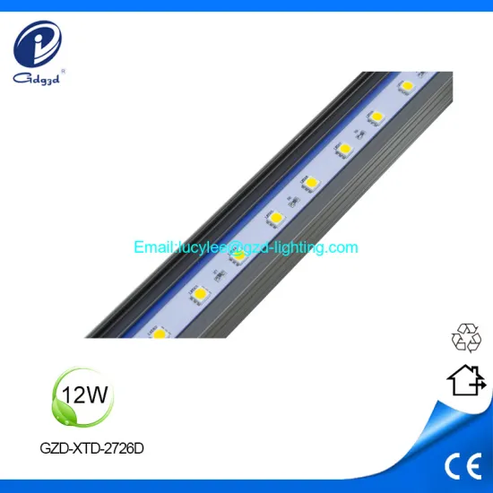 12W DMX512 aluminum led facade linear light