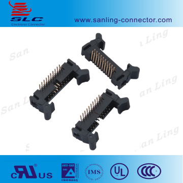 right angle type 2.00mm Ejector Header connector,with long/short latch
