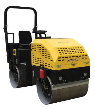 Versatile Dual-Axle Roller for Smooth Pavement Applications