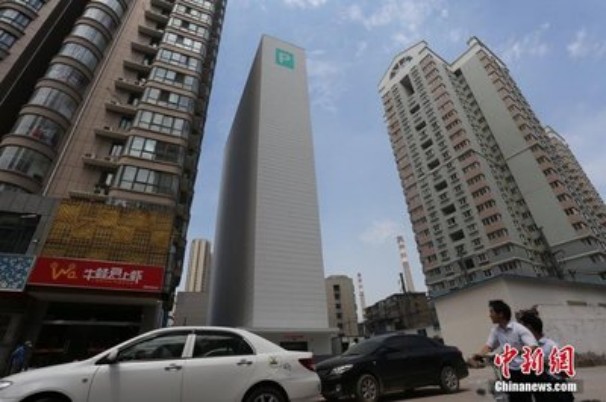 25 - story vertical lift tower parking system