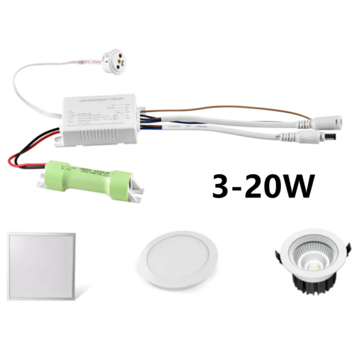 Module d'urgence LED de 3 heures pour 3-20W LED