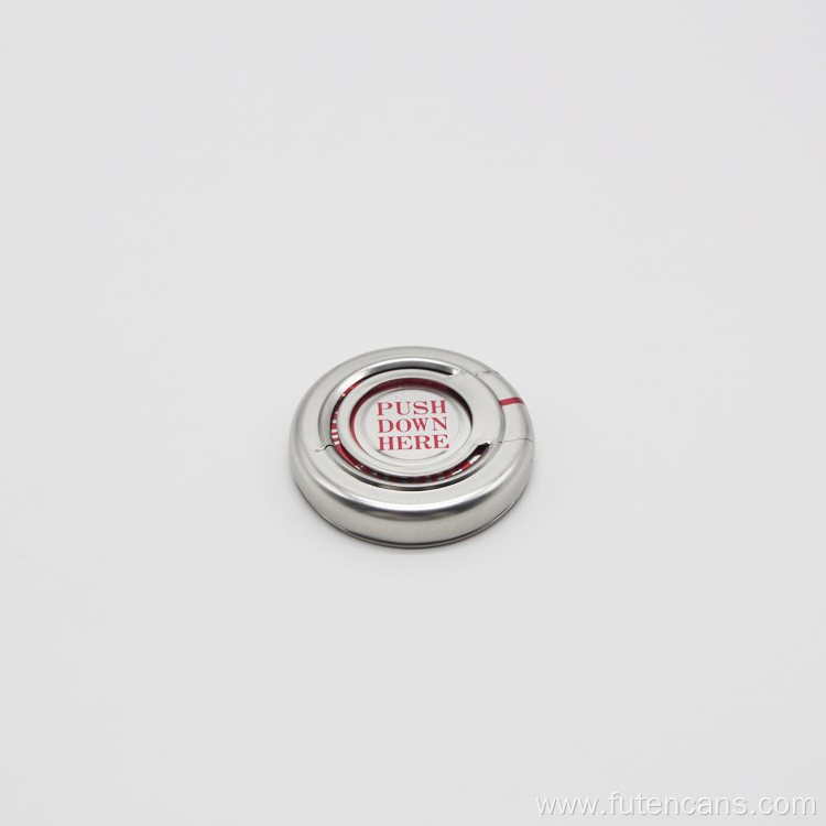 Metal Finger Press Cap for Packaging Can