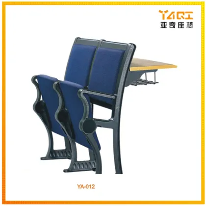 Yaqi college university folding chair and desk lecture hall furniture