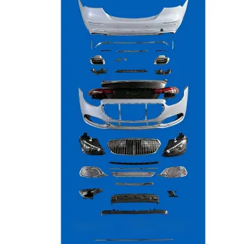 Mercedes-Benz W213 E300 2015-2019 Parts: Hood, Front Bumper, Grille, Rear Bumper, Tail Lamp, Headlamp - Update to 2022 E300 Maybach
