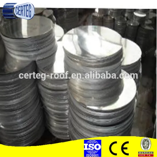 circle plate aluminium for traffic sign, Traffic signal