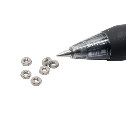 TA2 pure titanium hexagonal nut M1.4