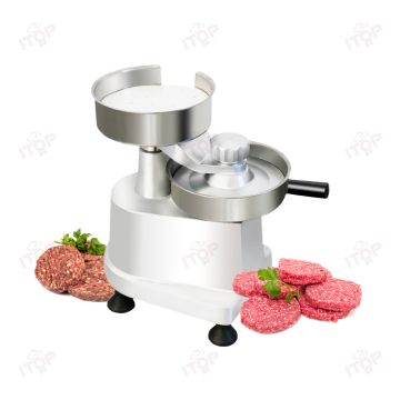 130mm Hamburger Patty Forming Machine - Meat Pie Patties Making Machinery