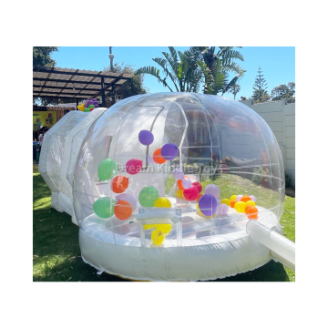 Outdoor Commercial Inflatable Tent: Christmas Bounce House Booth Advertising