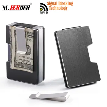 metal coin holder metal money clip wallet