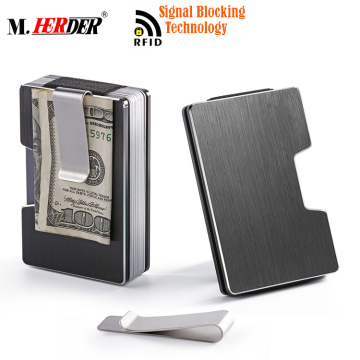 metal coin holder metal money clip wallet